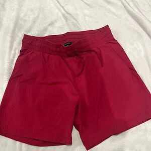 Women's Red Shorts
